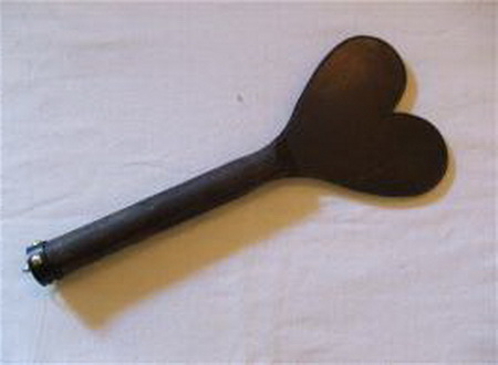 heart-shaped paddle