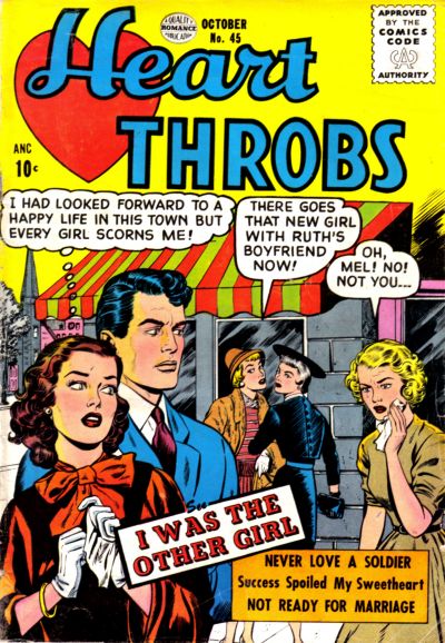 cover of Heart Throbs #45