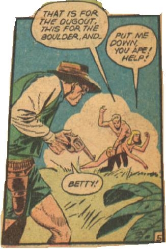 spanking #1 from jungle comics #89