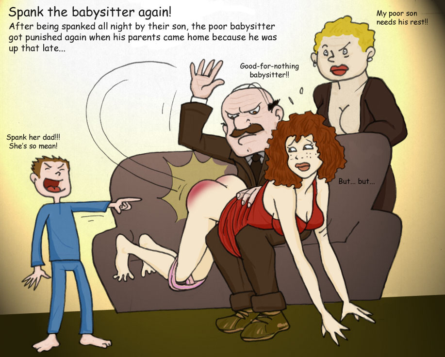 Funny Babysitter Cartoon Porn - Poor Babysitter Porn | Sex Pictures Pass
