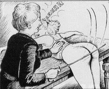mitzi the french maid gets spanked