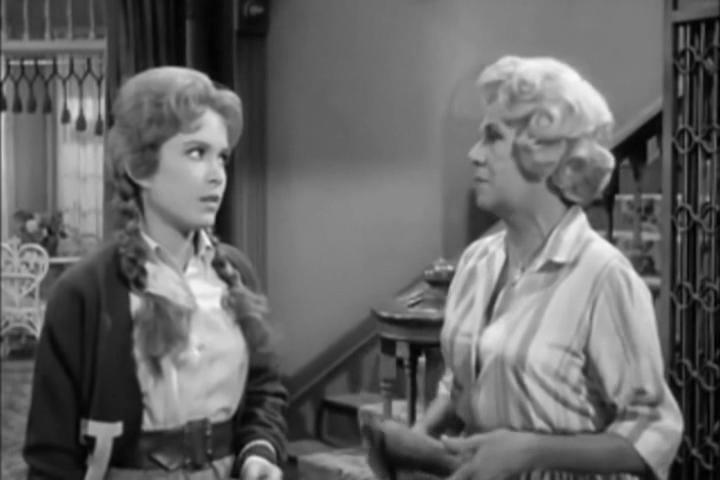 betty jo gets one swat on petticoat junction